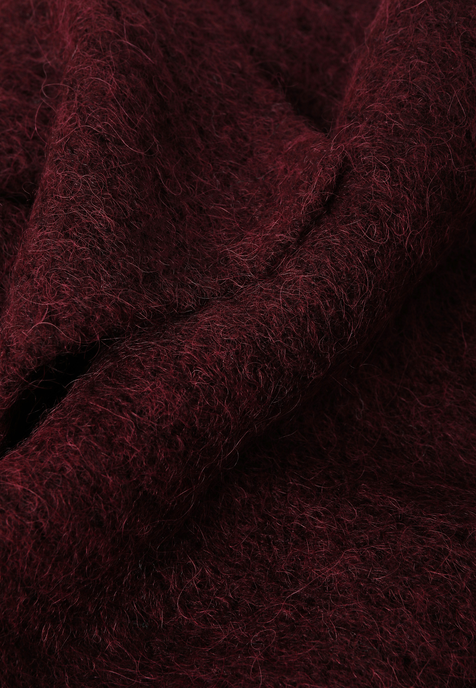 CLASSIC SCARF WITH WOOL AND ALPACA - ROSSIN CLASSIC SCARF WITH WOOL AND ALPACA - ROSSIN RED 116075