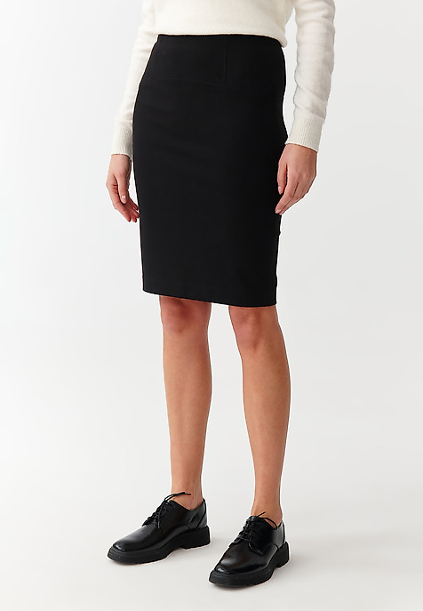 CLASSIC LADIES’ PENCIL SKIRT - BONARKA BLACK 2