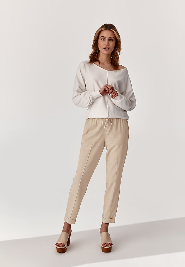 LADIES' TROUSERS SUMIKO LADIES' TROUSERS SUMIKO BEIGE 1