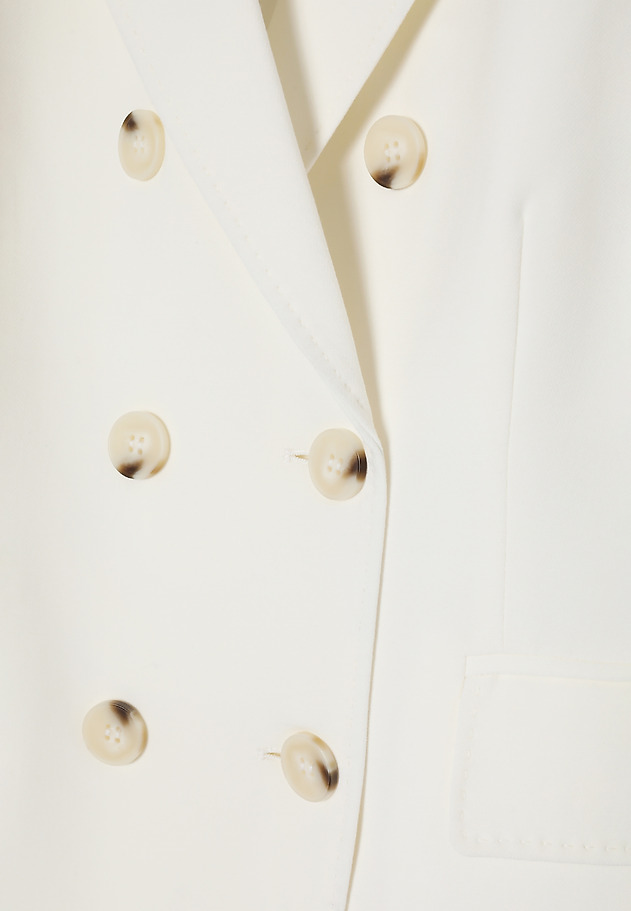 DOUBLE-BREASTED BLAZER - ANKINA DOUBLE-BREASTED BLAZER - ANKINA ECRU 10