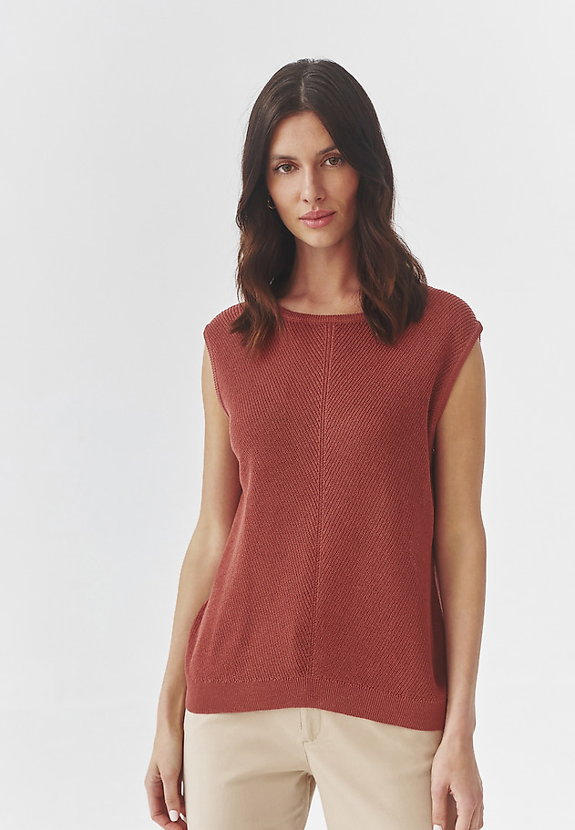CLASSIC LADIES’ SLEEVELESS BLOUSE - SIKRA CLASSIC LADIES’ SLEEVELESS BLOUSE - SIKRA PINK 3