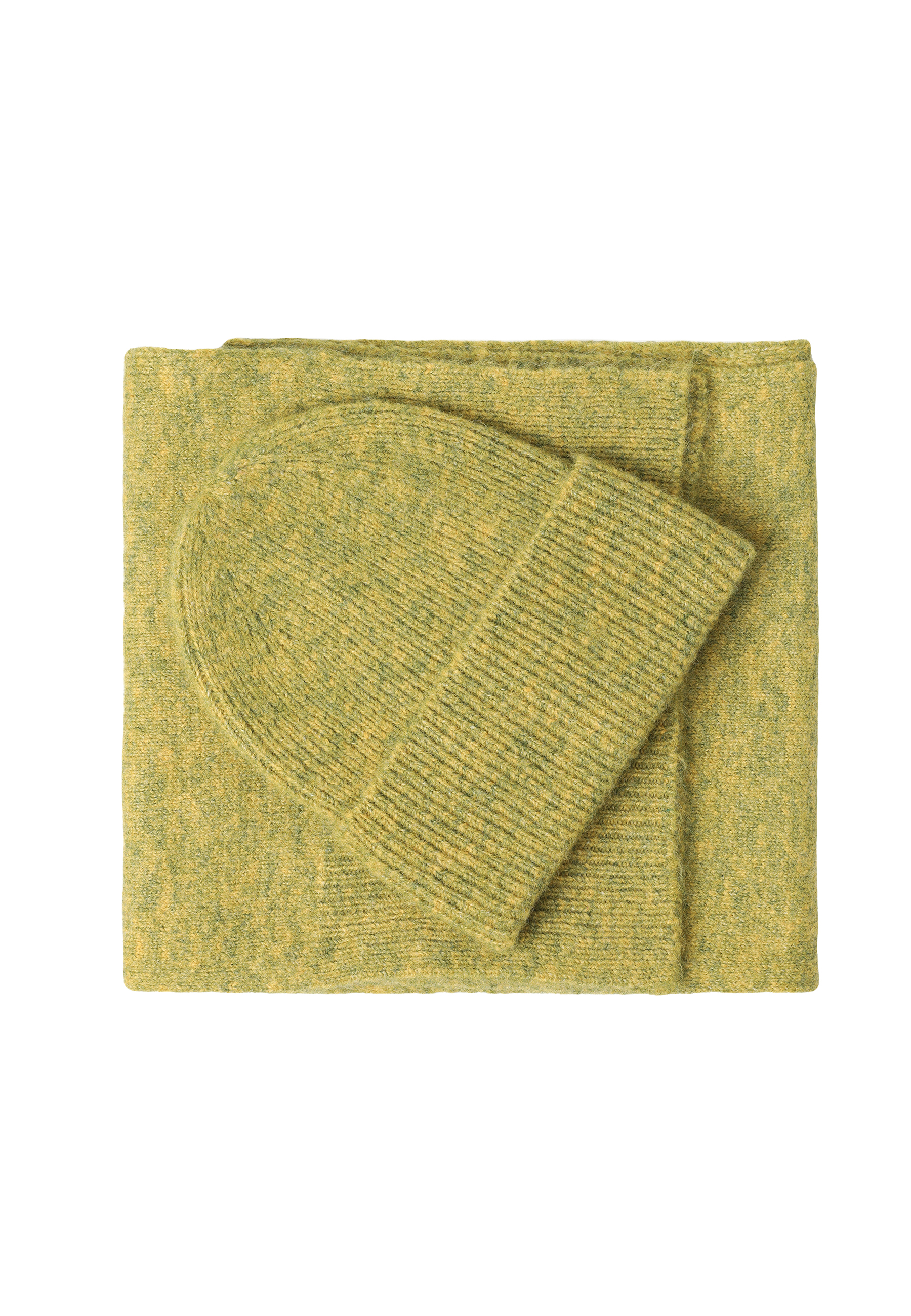 CZAPKA Z DOMIESZKĄ WEŁNY - STORI 1 ZIELONY 2