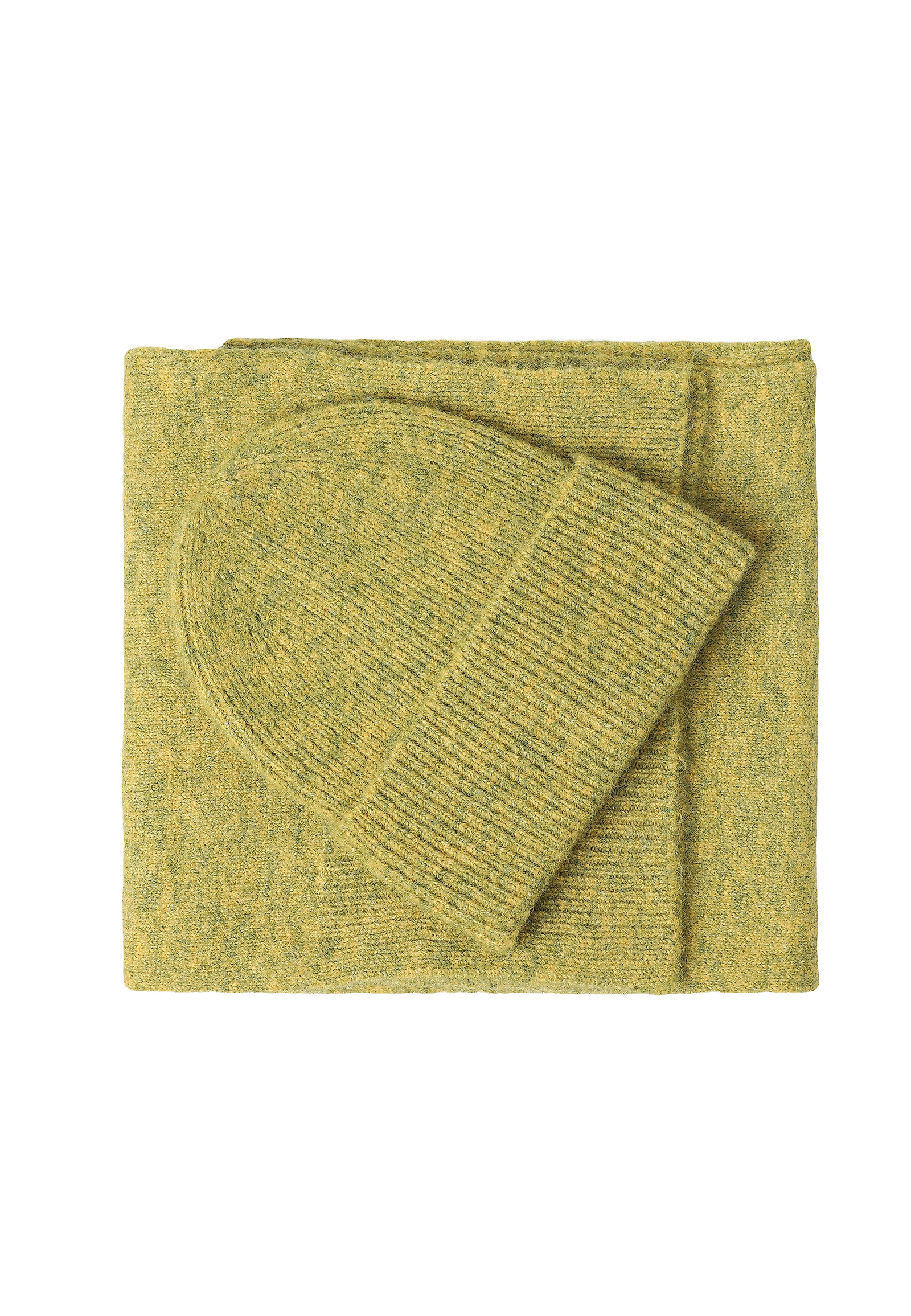 HAT WITH WOOL BLEND - STORI 1 HAT WITH WOOL BLEND - STORI 1 GREEN 115813