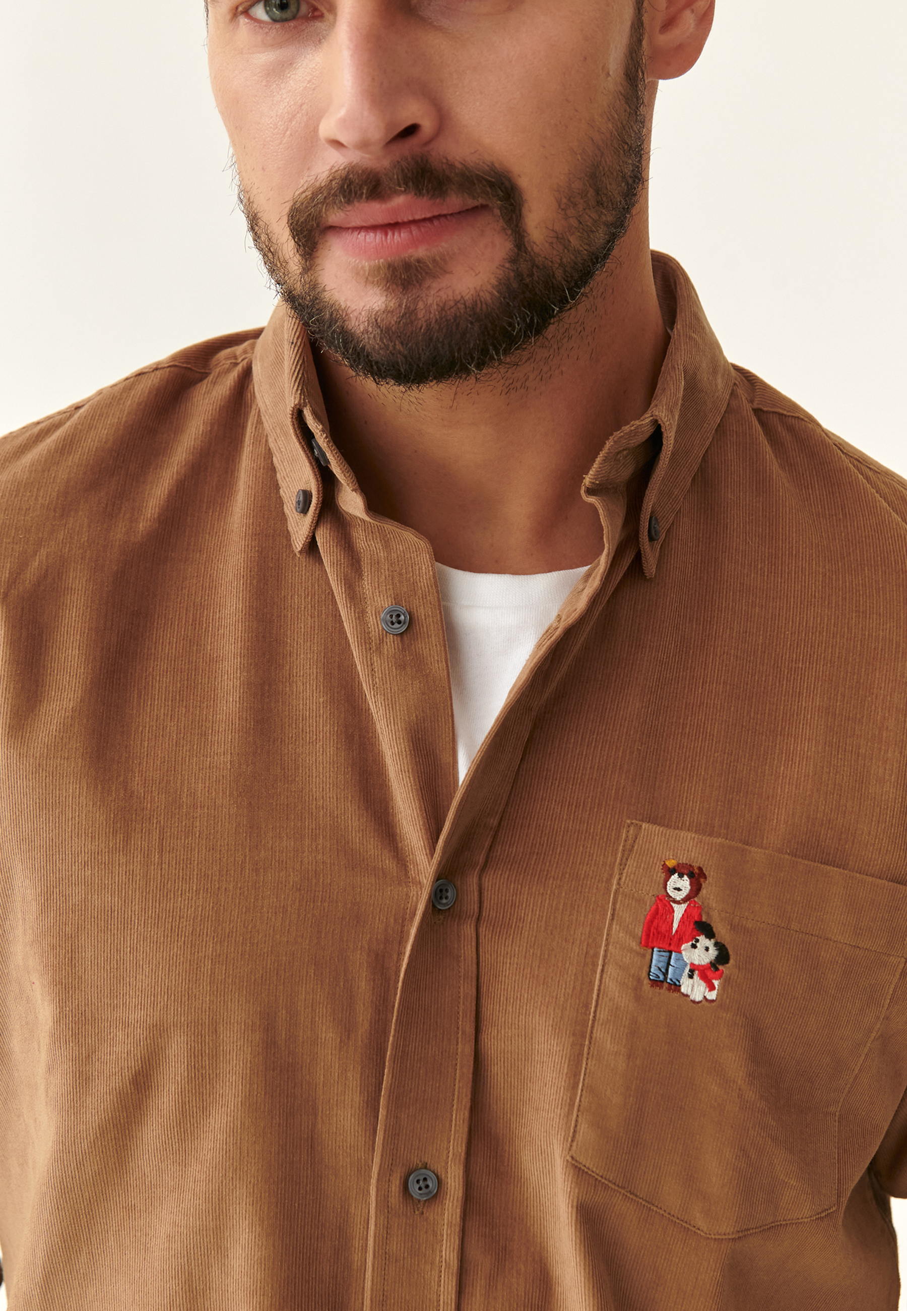 MEN'S CORDUROY SHIRT CHARLES 6 CLASSIC