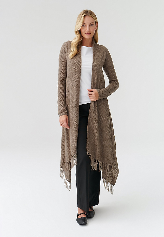 LONG LADIES’ SWEATER KAMIDI LONG LADIES’ SWEATER KAMIDI BEŻOWY 2