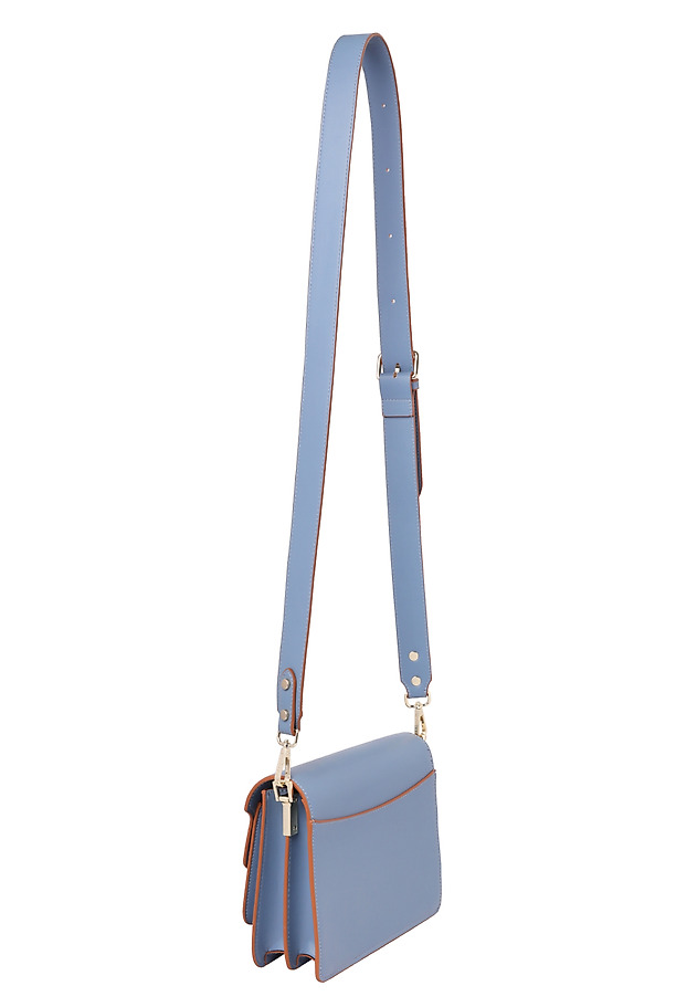 LETTERMAN'S BAG WITH STRAP - ADISA LETTERMAN'S BAG WITH STRAP - ADISA NIEBIESKI 4