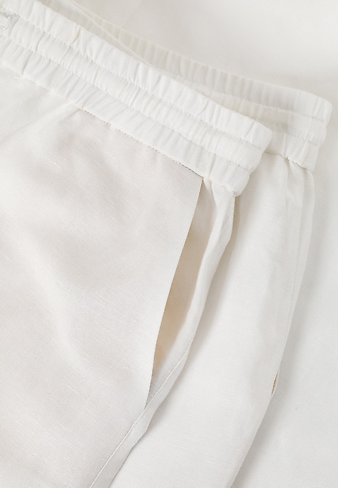 KALHOTY WIDE LEG – PULIO BÍLÁ 2