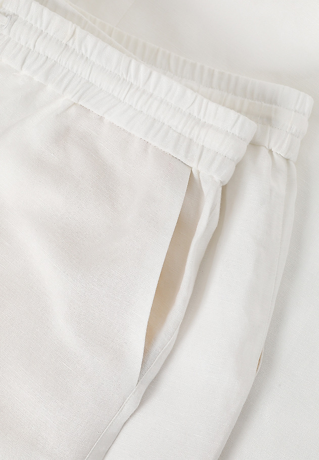 WIDE LEG TROUSERS - PULIO WIDE LEG TROUSERS - PULIO BIAŁY 6