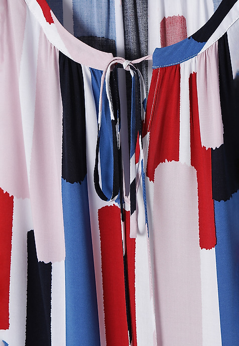 SUKIENKA MAXI W PRINT OROKO MULTIKOLOR 2