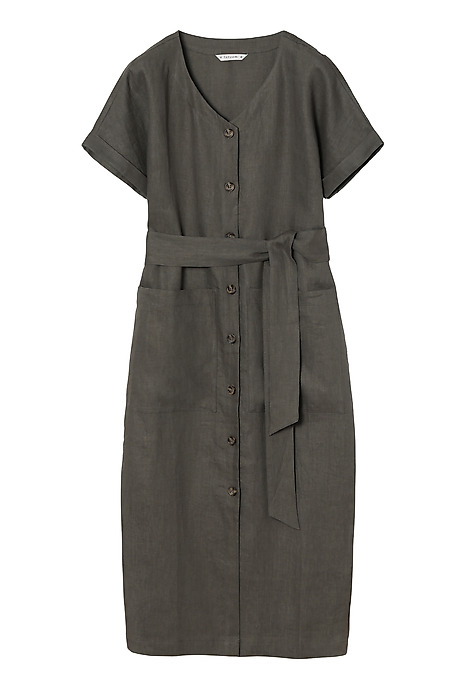 LADIES' TWILL SHIRT WITH LARGE POCKETS WANKARMI KHAKI 2