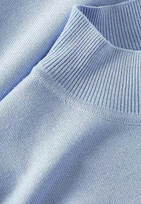 PASTEL POLYVISCOSE JUMPER - LU BLUE 2