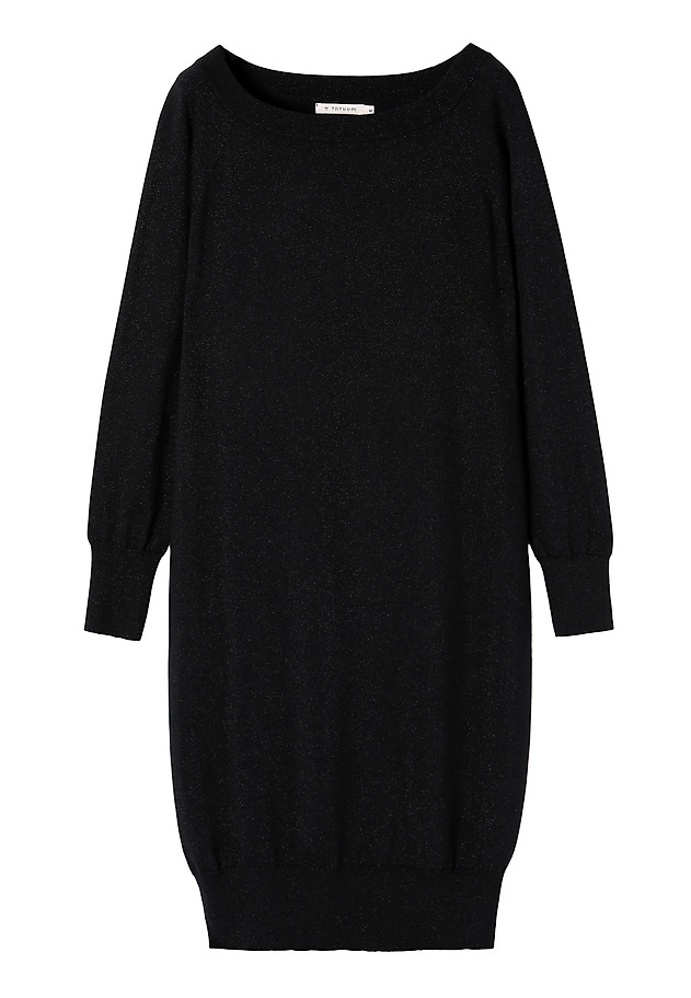 ROCHIE DE DAMĂ, DIN TRICOT METALIZAT WATI ROCHIE DE DAMĂ, DIN TRICOT METALIZAT WATI NEGRU 7