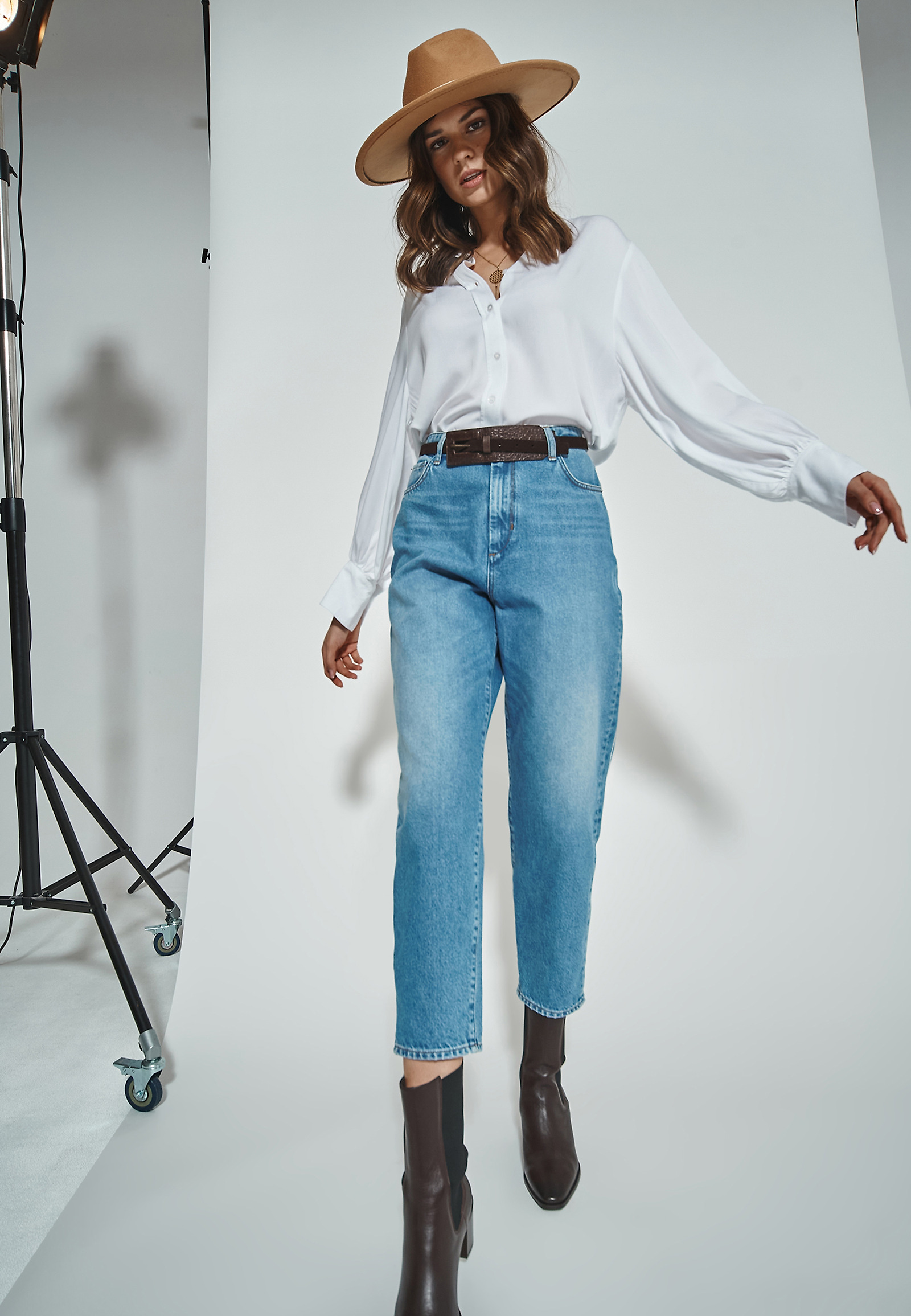 LADIES' DENIM TROUSERS MOMO LADIES' DENIM TROUSERS MOMO BLUE 75427