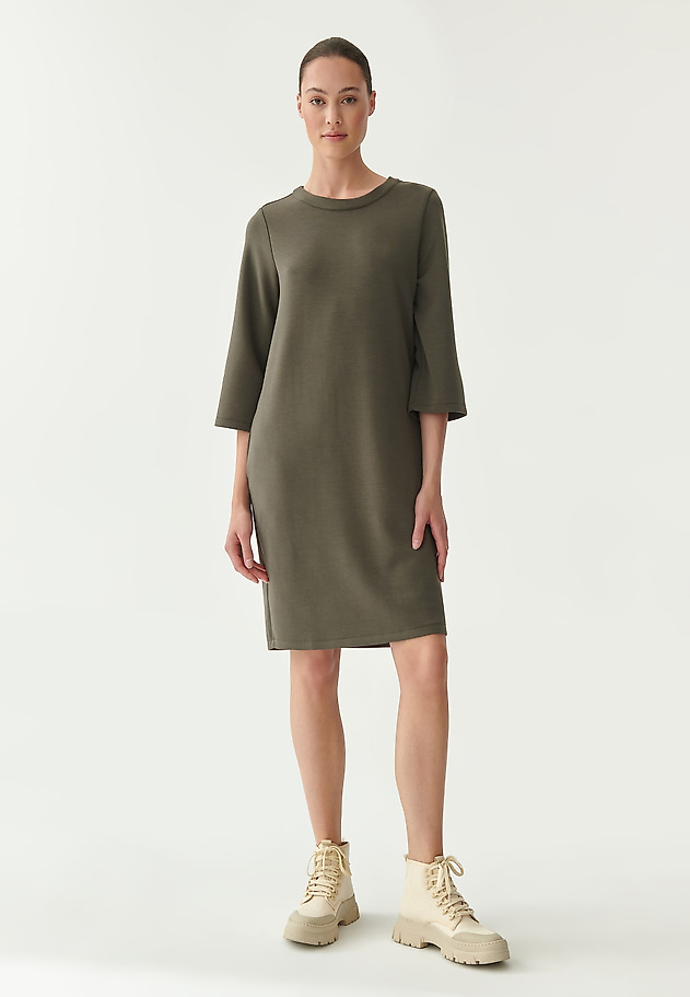 LADIES' SIMPLE DRESS ROSALIA LADIES' SIMPLE DRESS ROSALIA KHAKI 1