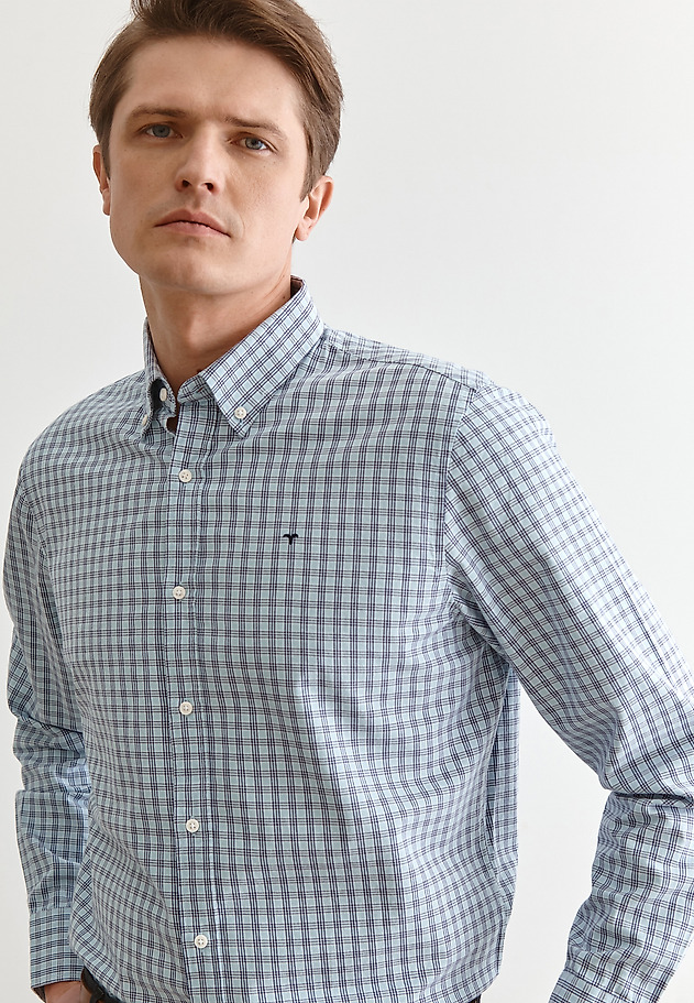 MEN'S LONG SLEEVED SHIRT FILIP 1 CLASSIC MEN'S LONG SLEEVED SHIRT FILIP 1 CLASSIC BLUE 5