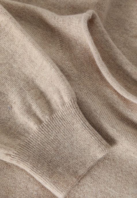 CLASSIC LADIES' HALF TURTLENECK JUMPER — INDI BEIGE 2