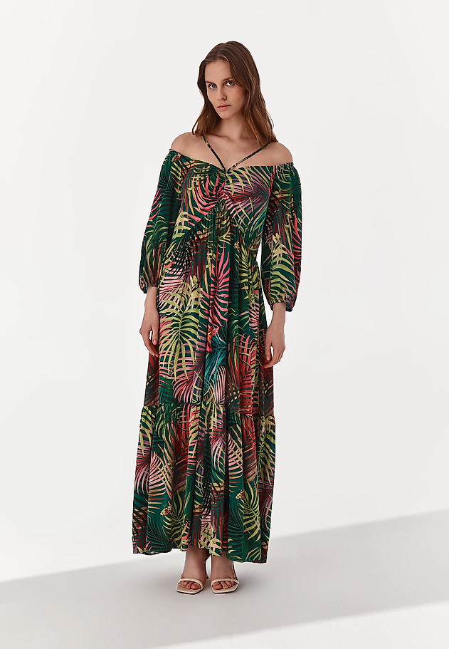 SUKIENKA BOHO PALMIKO SUKIENKA BOHO PALMIKO MULTIKOLOR 2
