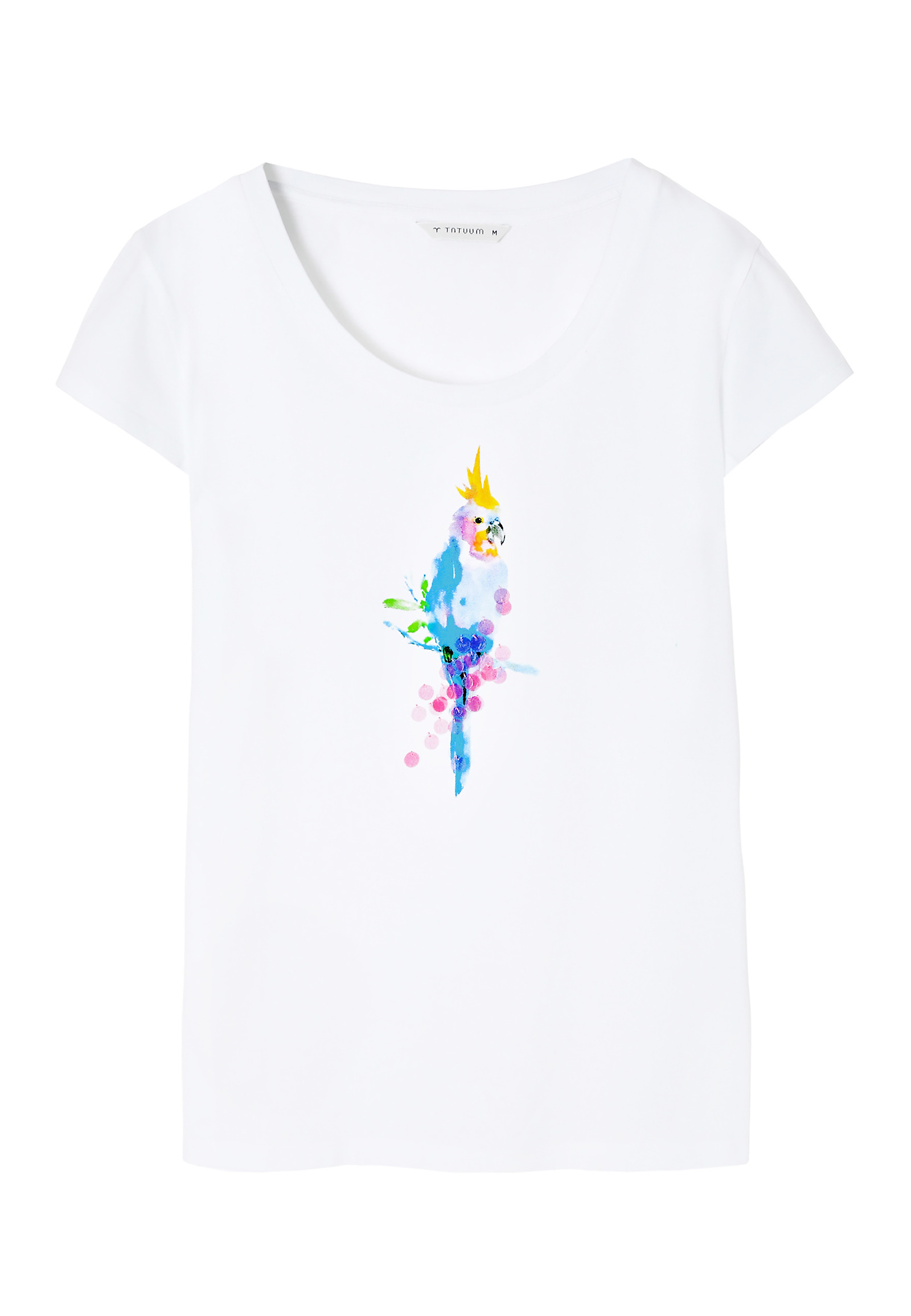 DOPASOWANY T-SHIRT DAMSKI Z MIEJSCOWYM NADRUKIEM I CEKINAMI - ANTONIA 4 DOPASOWANY T-SHIRT DAMSKI Z MIEJSCOWYM NADRUKIEM I CEKINAMI - ANTONIA 4 BIAŁY 98026