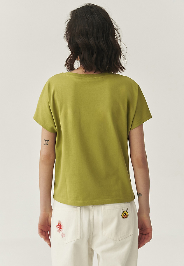 TRICOU DIN BUMBAC IMPRIMAT - NILS TRICOU DIN BUMBAC IMPRIMAT - NILS VERDE 2