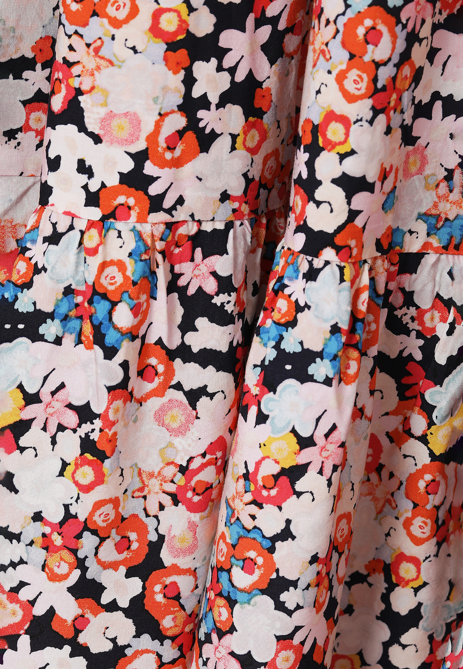 SUKIENKA MAXI W KWIATOWY PRINT SELENIKO SUKIENKA MAXI W KWIATOWY PRINT SELENIKO MULTIKOLOR 86199