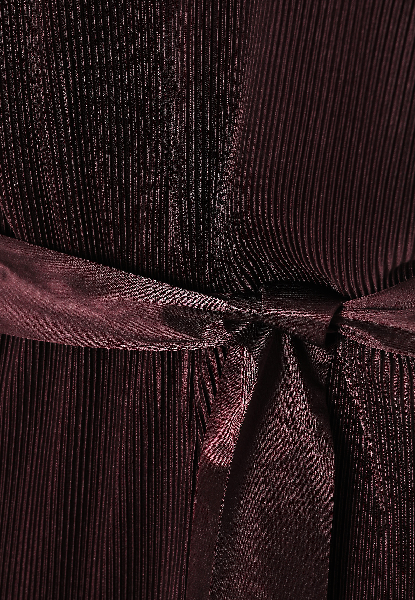 BURGUNDY WIDE-LEG JUMPSUIT - MILOUTI BURGUNDY WIDE-LEG JUMPSUIT - MILOUTI RED 116676