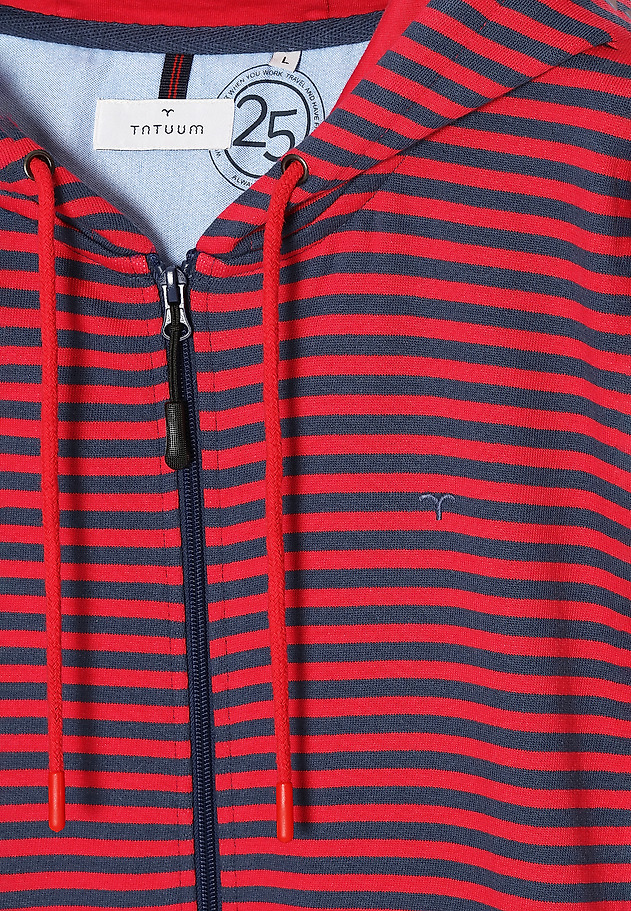 MEN'S ZIP HOODIE KENY MEN'S ZIP HOODIE KENY CZERWONY 7