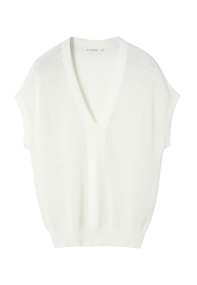 KNITTED BLOUSE WITH VISCOSE - TALA KNITTED BLOUSE WITH VISCOSE - TALA ECRU 8