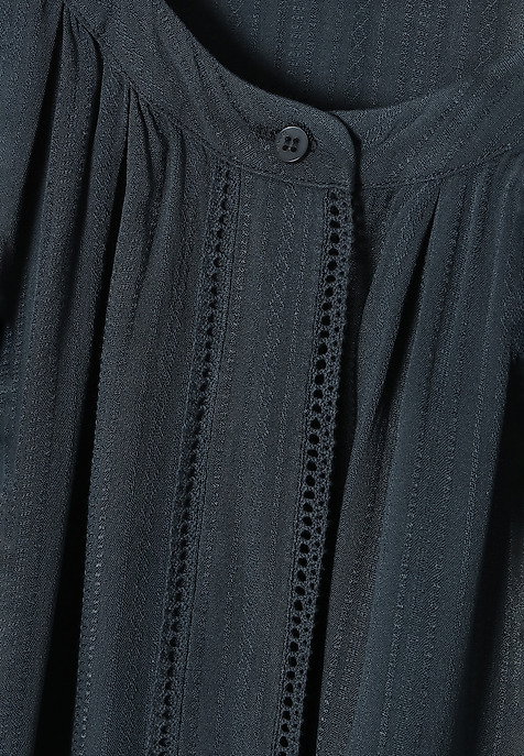 BLUZĂ DE DAMĂ DIN JACQUARD AVAN ALBASTRU 2