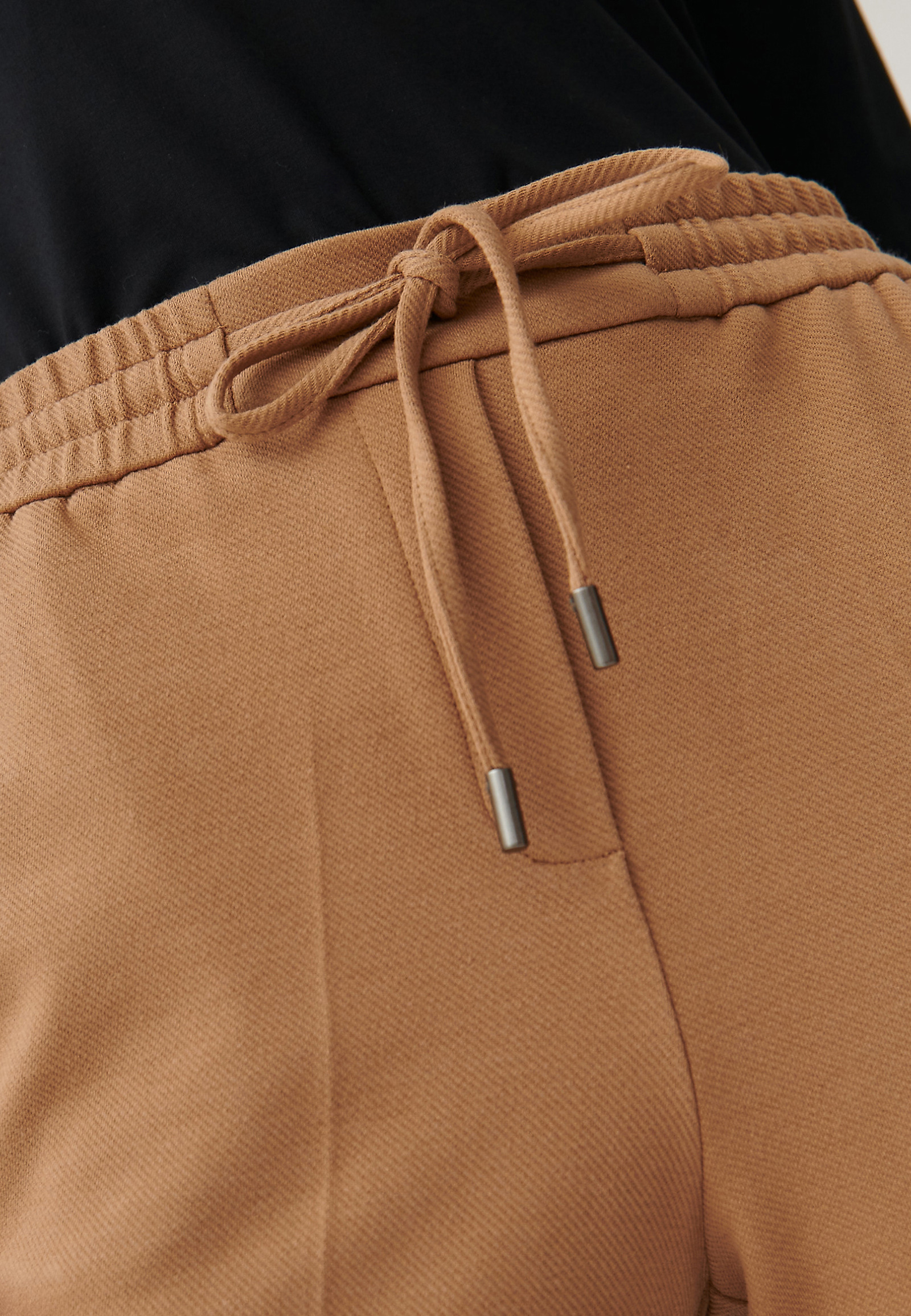 LADIES’ TROUSERS WITH RIBBING IWONE LADIES’ TROUSERS WITH RIBBING IWONE BEIGE 89952