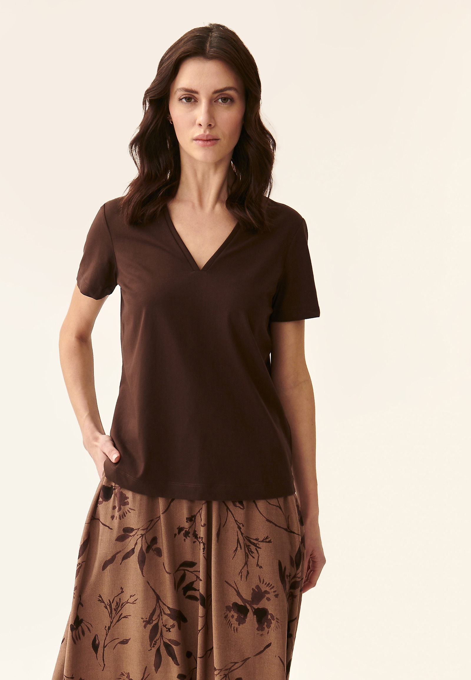 ŽENSKA BLUZA PARTA 1 ŽENSKA BLUZA PARTA 1 RJAVA 87710