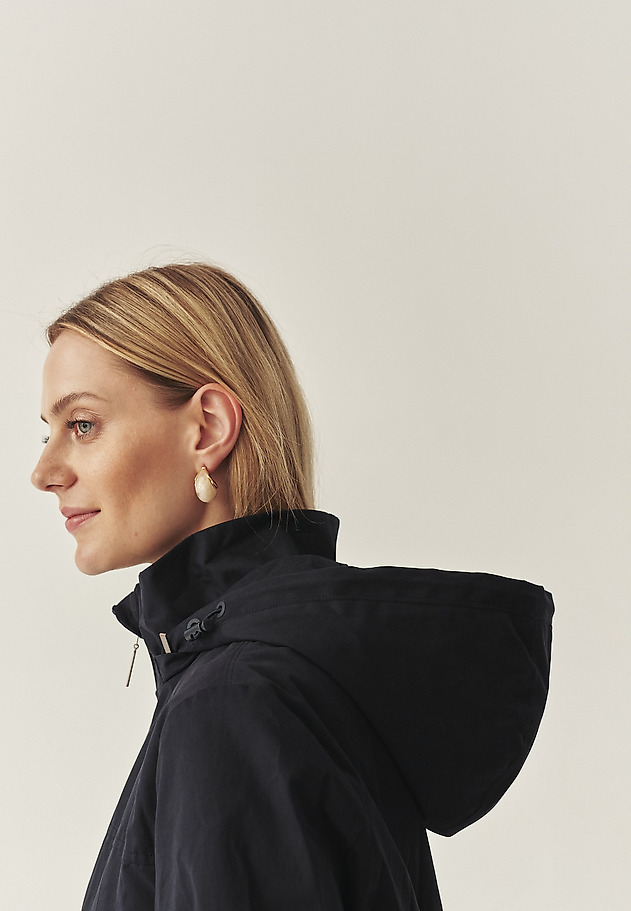 CASUALOWA KURTKA PARKA - BIMA CASUALOWA KURTKA PARKA - BIMA GRANATOWY 4