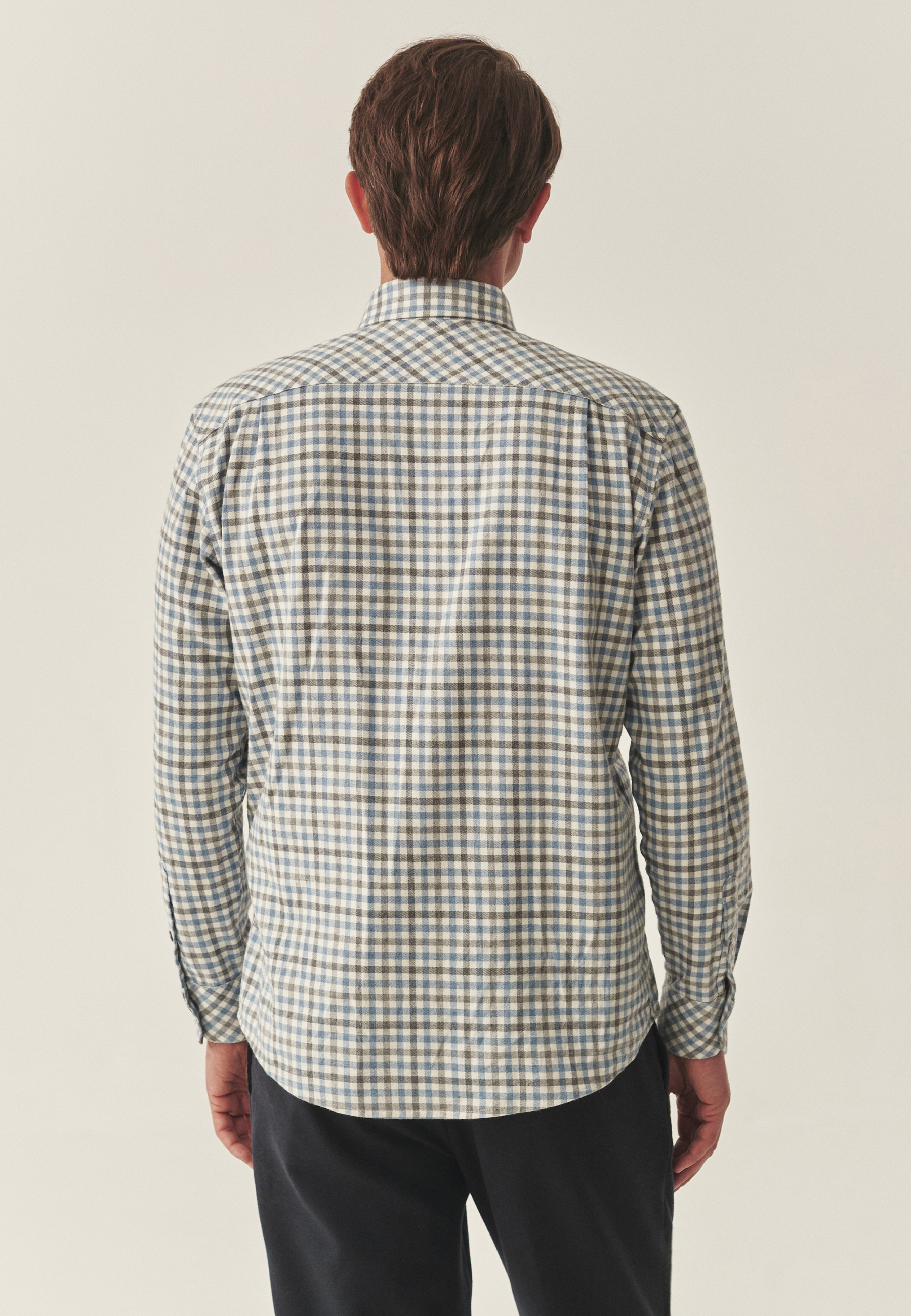 BAWEŁNIANA KOSZULA W KRATĘ - MARCO 5 CLASSIC MULTIKOLOR 2