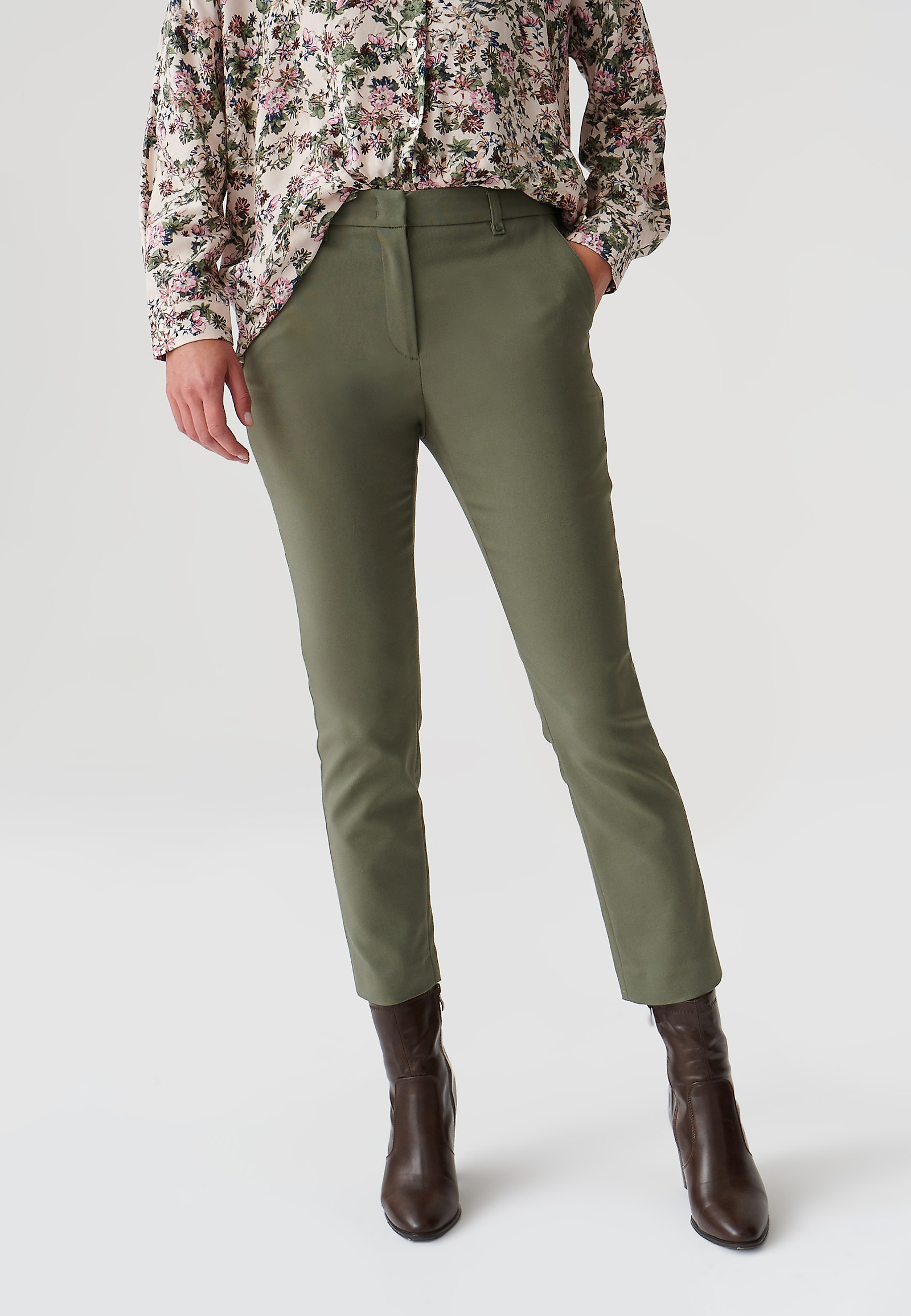 HÖLGYEK ELEGÁNS NADRÁG FILIMI HÖLGYEK ELEGÁNS NADRÁG FILIMI KHAKI 90516