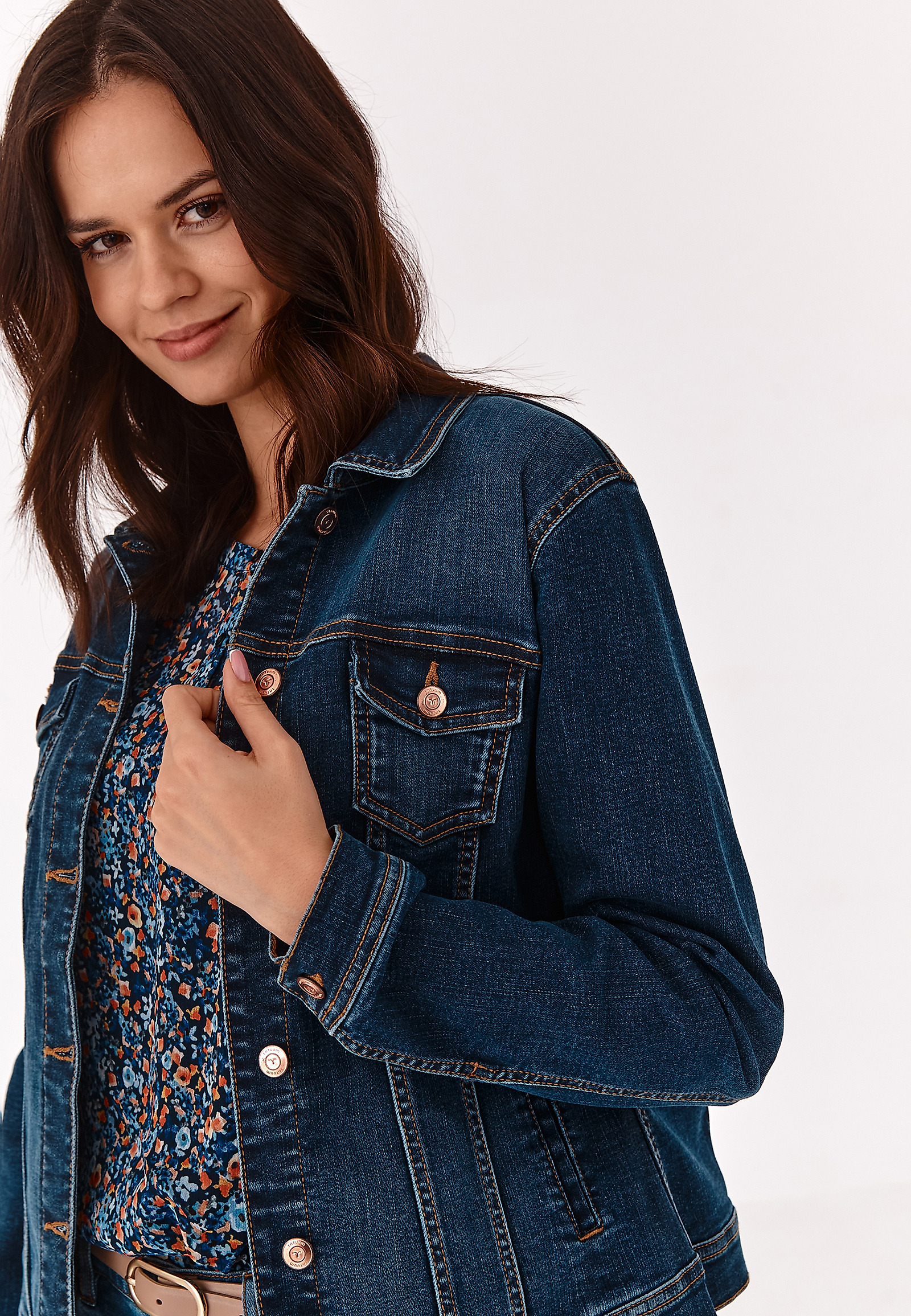 LADIES' DENIM JACKET - BESKA 1 LADIES' DENIM JACKET - BESKA 1 MULTICOLOR 74914