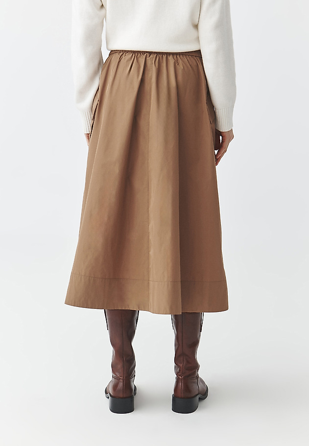 WOVEN CARGO SKIRT — KONI WOVEN CARGO SKIRT — KONI BEŻOWY 3