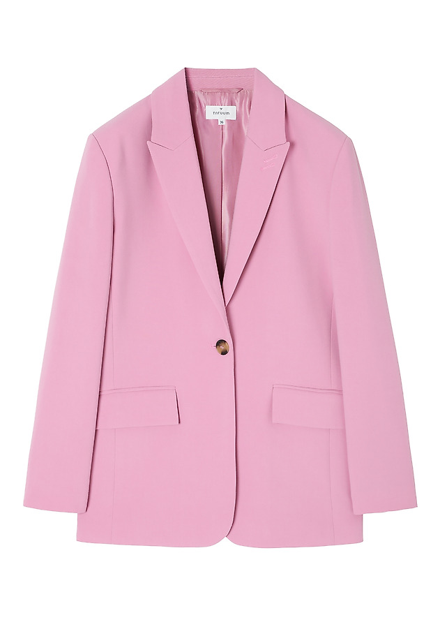 OVERSIZED BLAZER — SEKORKI OVERSIZED BLAZER — SEKORKI RÓŻOWY 11