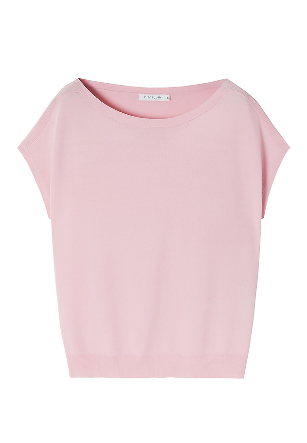 OVERSIZED BLOUSE IN VISCOSE YARN - DOLBY OVERSIZED BLOUSE IN VISCOSE YARN - DOLBY PINK 7