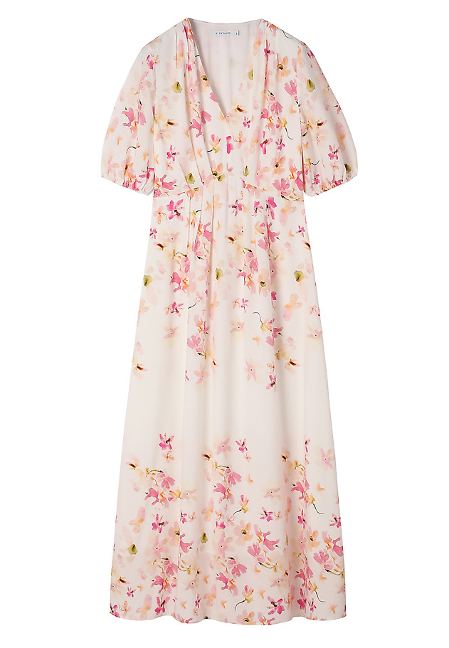 FLOWY FLORAL DRESS - SOFIYA color MULTICOLOR FLOWY FLORAL DRESS - SOFIYA color MULTICOLOR