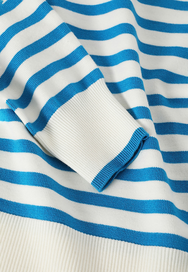 LADIES’ OVERSIZED STRIPED SWEATER - MIRO LADIES’ OVERSIZED STRIPED SWEATER - MIRO MULTIKOLOR 7