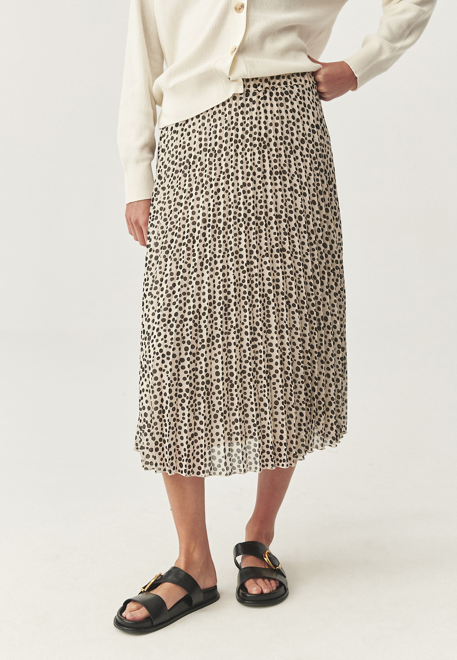 PLISOVANÁ SUKŇA S OZDOBNÝM PÁSOM - SEMINA PLISOVANÁ SUKŇA S OZDOBNÝM PÁSOM - SEMINA VIACFAREBNÝ 113671