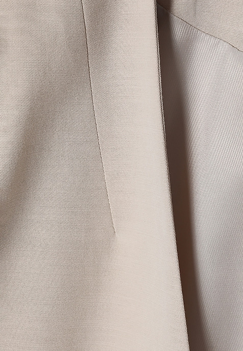 LADIES’ BLAZER WITH ROLLED-UP SLEEVES - LEMARIA BEIGE 2