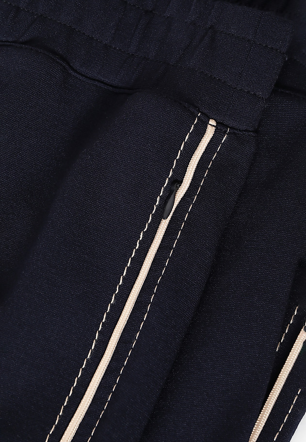 LADIES’ TROUSERS WITH CONTRASTING STRIPES - LAMIKO 1 LADIES’ TROUSERS WITH CONTRASTING STRIPES - LAMIKO 1 NAVY BLUE 6