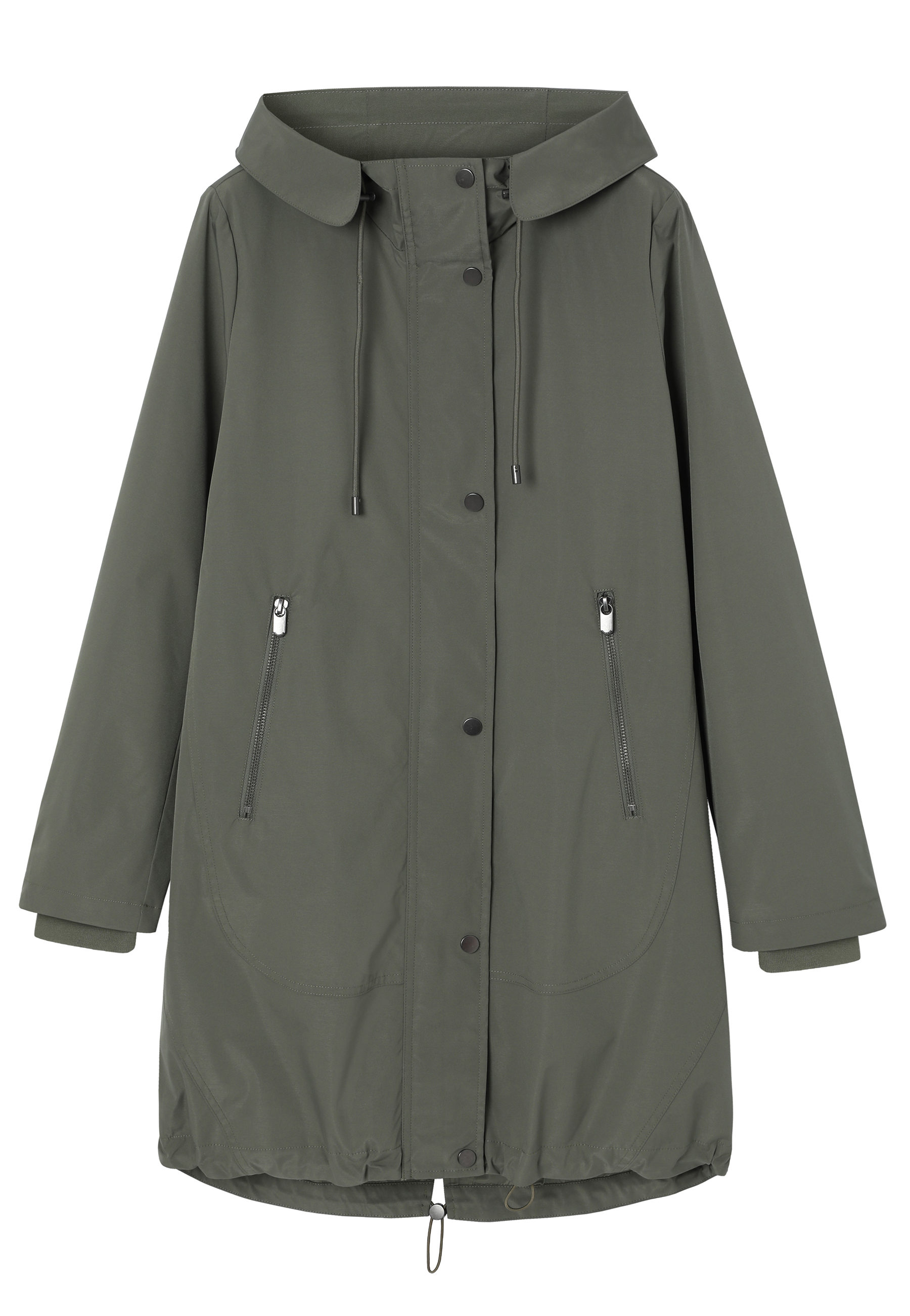 GEACĂ CASUAL CU GLUGĂ - KORKIZA VERDE 2