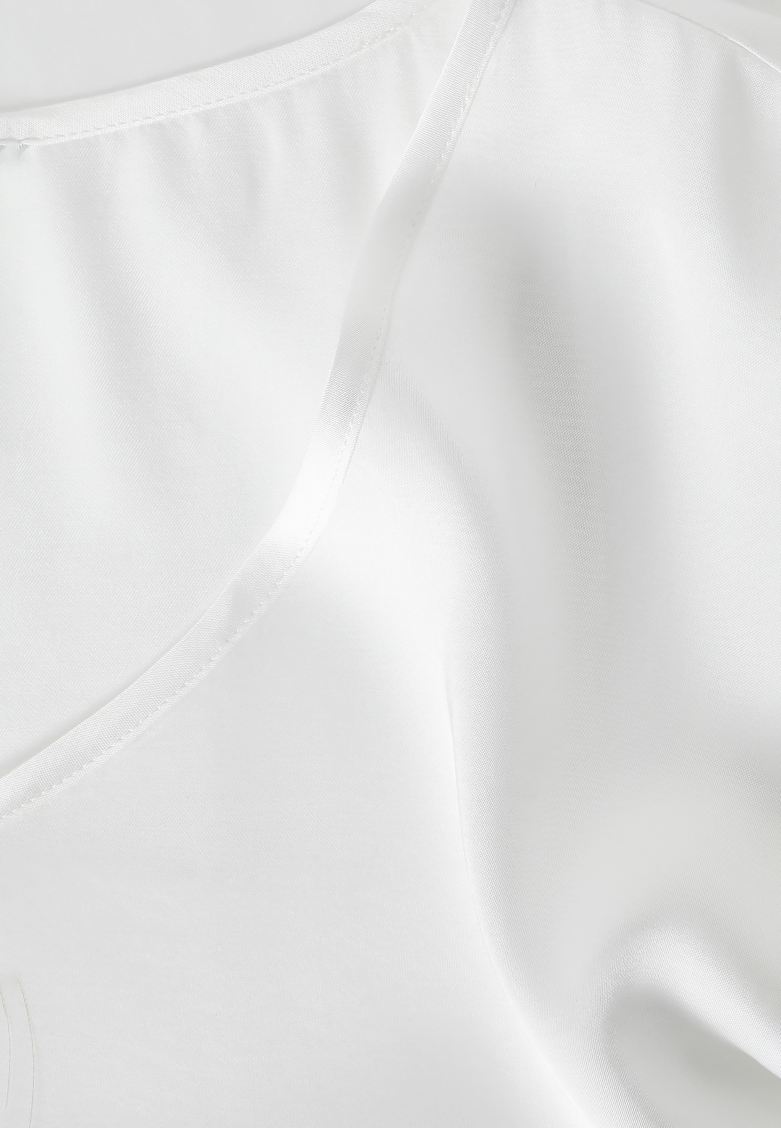 SATYNOWA BLUZKA DAMSKA Z KRÓTKIM RĘKAWEM - MEKONGA SATYNOWA BLUZKA DAMSKA Z KRÓTKIM RĘKAWEM - MEKONGA ECRU 98959