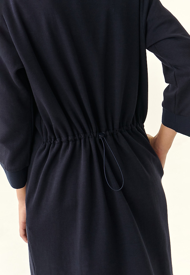 3/4 SLEEVE KNITWEAR DRESS NISOTO 3/4 SLEEVE KNITWEAR DRESS NISOTO GRANATOWY 5
