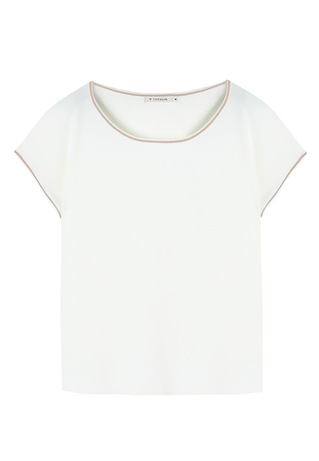 CLASSIC BLOUSE WITH VISCOSE - SORAL CLASSIC BLOUSE WITH VISCOSE - SORAL ECRU 7