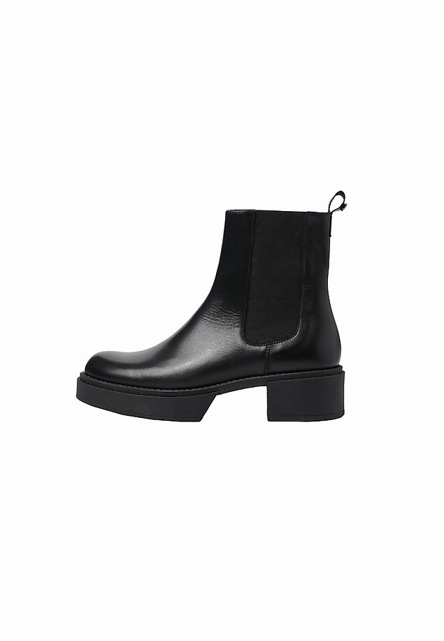 LADIES' NATURAL LEATHER BOOTS — KESJA LADIES' NATURAL LEATHER BOOTS — KESJA CZARNY 1