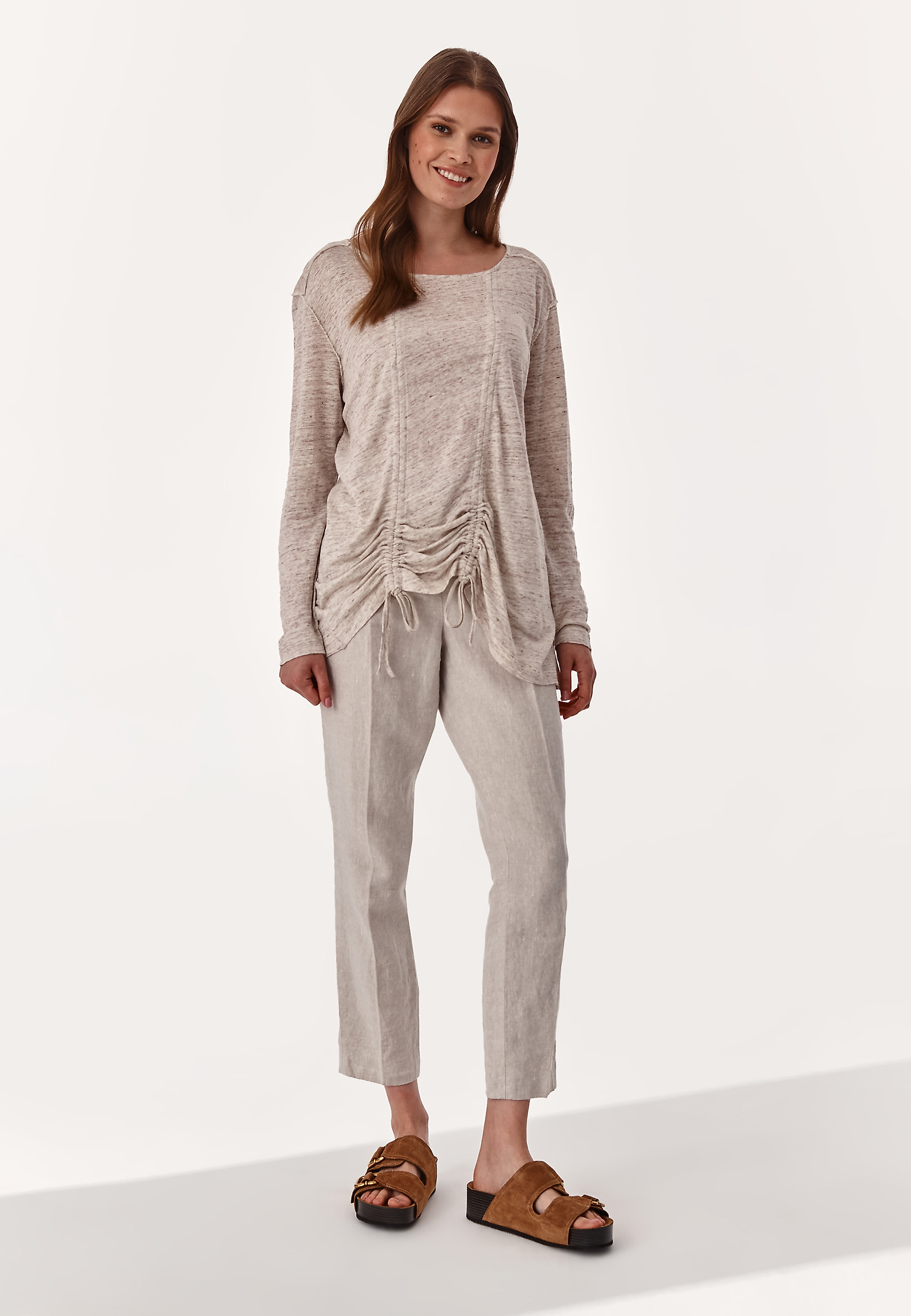 ŽENSKA BLUZA MILONI ŽENSKA BLUZA MILONI BEŽ 78593