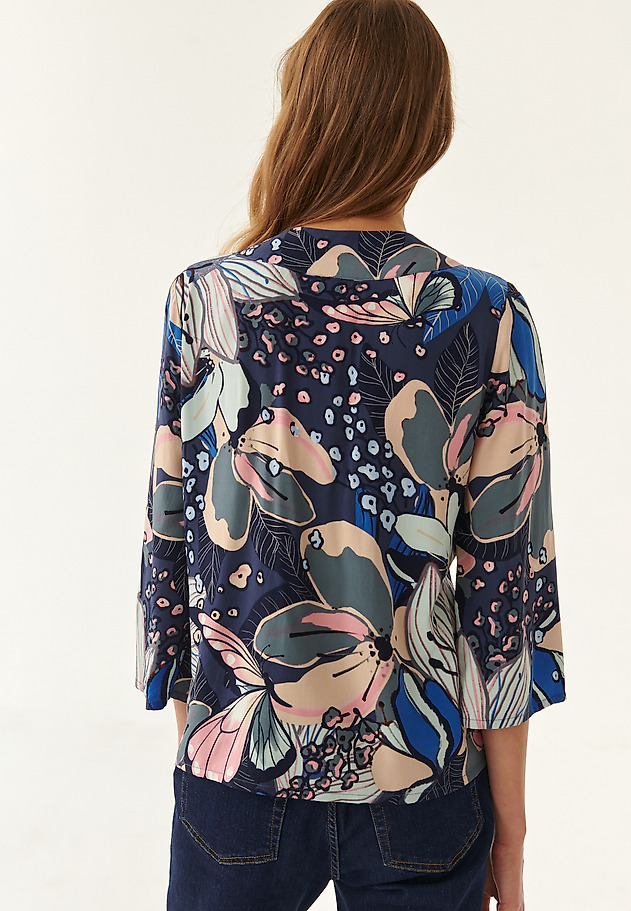 LADIES' PRINTED BLOUSE SIMPLENA 1 LADIES' PRINTED BLOUSE SIMPLENA 1 MULTICOLOR 3