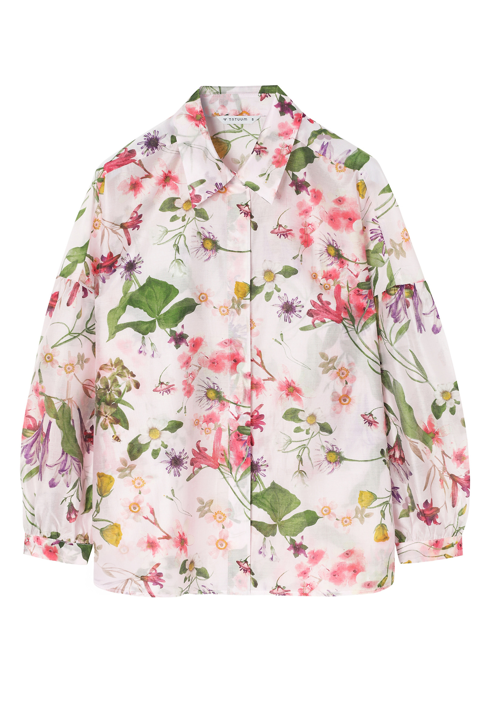 FLORAL LYOCELL SHIRT — FLORELLA FLORAL LYOCELL SHIRT — FLORELLA MULTICOLOR 105127